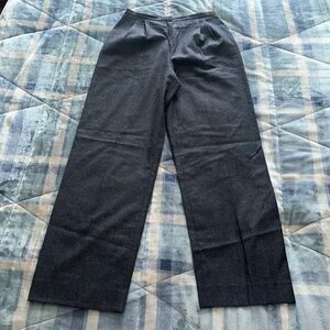 Valentino Dress pants gray wool cashmere made in Italy size 10